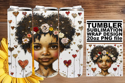 Joyful Sublimation Patterns for 20oz Tumblers Sublimation afrosvg 