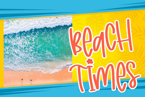 Joyful Summer Font Dm Letter Studio 