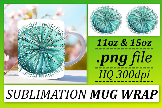 Joyful Underwater Fishy Mug Wrap Sublimation afrosvg 