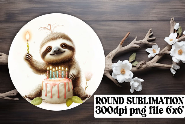 Joyful Zoo Creature Keychain & Coaster Collection Sublimation afrosvg 