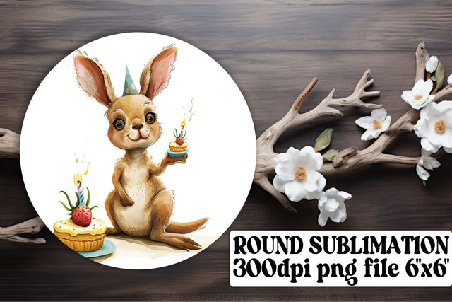 Joyful Zoo Creature Sublimation Ornaments Sublimation afrosvg 