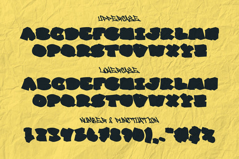 Jraot – 3D decorative Layered Graffiti Font Font Mozzatype 