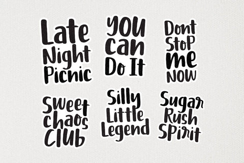 Jubani – Bold Handlettered Font Font Four Lines Std. 