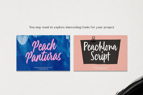 Jubani – Bold Handlettered Font Font Four Lines Std. 