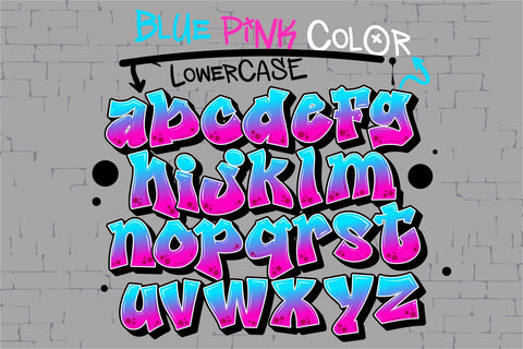 Judge Color Font-Blue Pink Font BB Digital Arts 