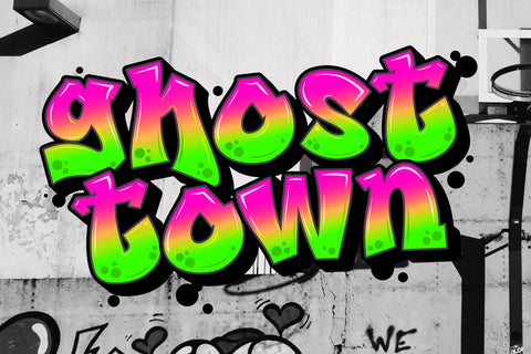 Judge Color Font-Pink Green Font BB Digital Arts 