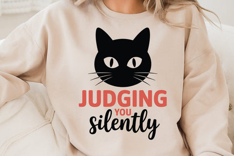 Judging You Silently SVG Angelina750 