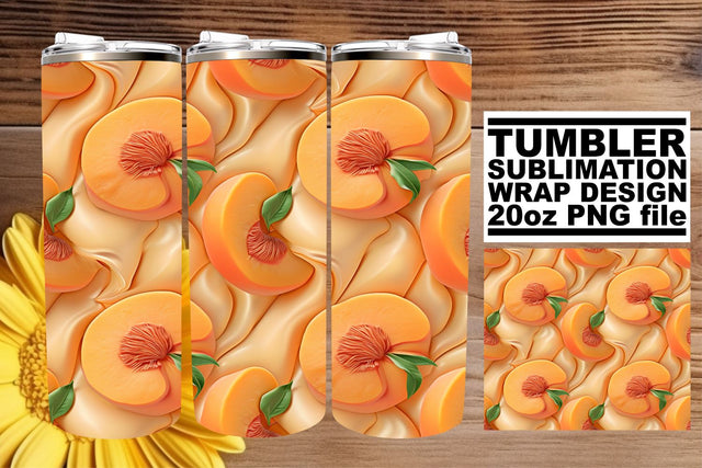 Juicy Fruit Pattern Tumbler Wrap Artwork Sublimation afrosvg 