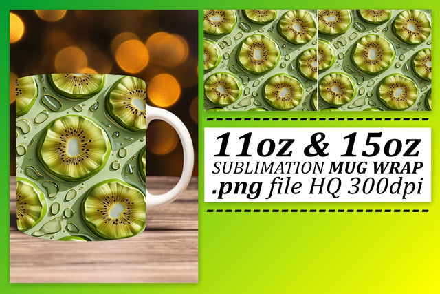 Juicy Pineapple Mug Wrap: Vibrant Fruit Design Sublimation afrosvg 