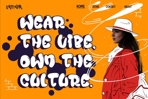 Juicy Snap - Cute and Chubby 3d Layered Graffiti Letter Font Mozzatype 