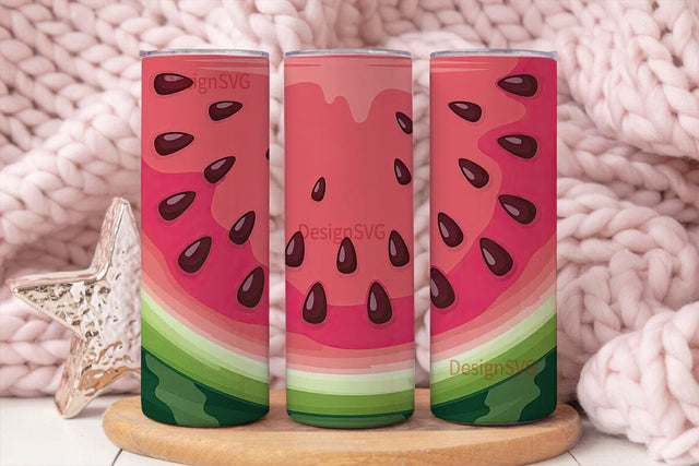 Juicy Watermelon 20oz Tumbler Wrap Sublimation DesignSVG 
