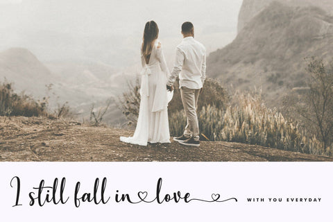 Juliet Love - Wedding Branding Font Jimtype Studio Font Jimtype Studio 