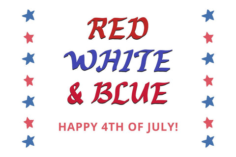 July Patriotic Font Prasetya Letter 