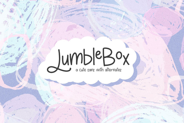 Jumblebox Sans Font Beck McCormick 
