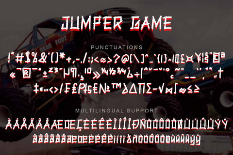 Jumper Game Font Prasetya Letter 