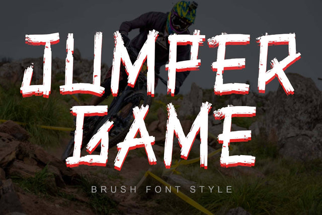 Jumper Game Font Prasetya Letter 
