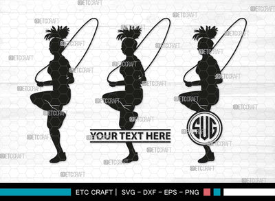 Jumping Rope Monogram, Jumping Rope Silhouette, Rope SVG, Skipping Player Svg, Jump Rope Svg, Rope Svg, Skipping Rope Svg, Girl skipping Svg, Rope Bundle, SB00577 SVG ETC Craft 