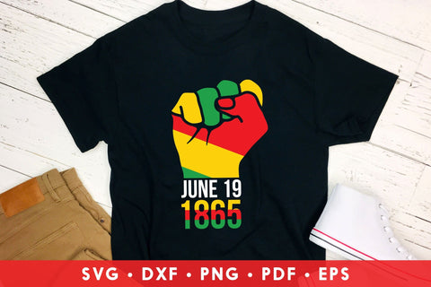 June 19 1865 | Black History Month | Juneteenth SVG SVG CraftLabSVG 