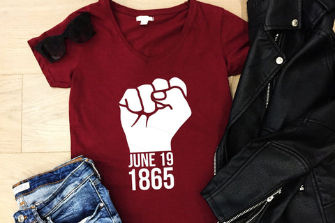 June 19 1865 | Black History Month | Juneteenth SVG SVG CraftLabSVG 