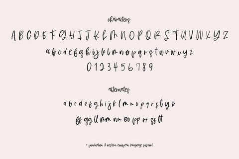 June Blossoms Script Font Beck McCormick 