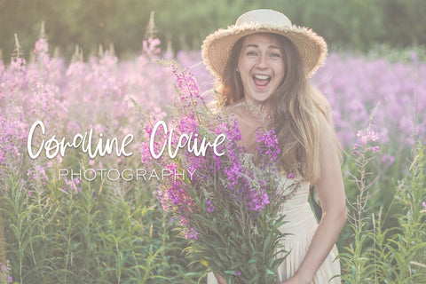 June Blossoms Script Font Beck McCormick 