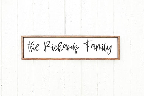 June Blossoms Script Font Beck McCormick 