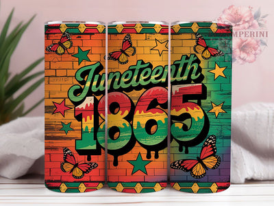Juneteenth 1865 Freedom Celebration Tumbler, 1865 Tumbler Design, Black History Tumbler, 20oz Sublimation Wrap, African American Gift, Freedom Celebration Wrap Sublimation Li Zamperini 