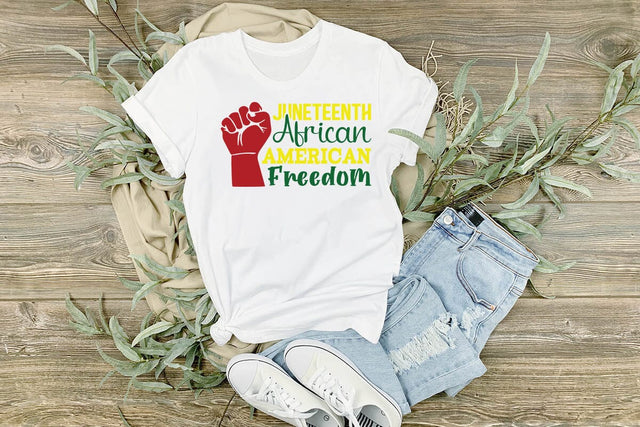 Juneteenth African American Freedom SVG Angelina750 