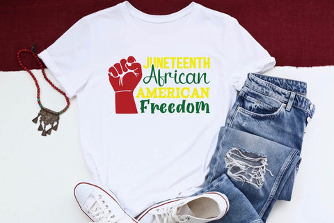 Juneteenth African American Freedom SVG Angelina750 