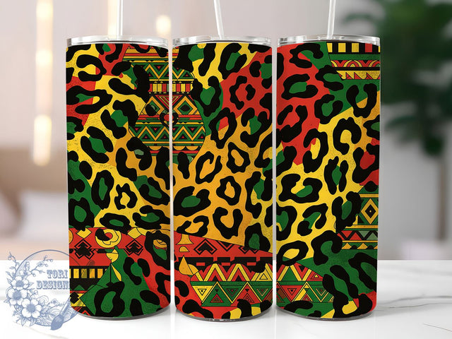 Juneteenth African Colors Black History Tumbler Wrap, African Colors Design, 20oz Sublimation Tumbler, Black History Tumbler, Pan African Pride Wrap, Freedom Celebration Tumbler Sublimation ToriDesigns 