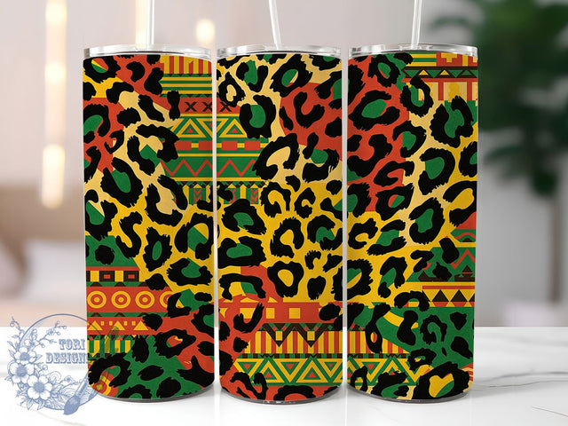 Juneteenth African Colors Black History Tumbler Wrap, African Colors Design, 20oz Sublimation Tumbler, Black History Tumbler, Pan African Pride Wrap, Freedom Celebration Tumbler Sublimation ToriDesigns 