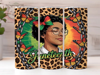 Juneteenth & Afro Hair Messy Bun Tumbler, Afro Hair Design, Messy Bun Tumbler, 20oz Sublimation Wrap, Black Culture Tumbler, African American Art, Printable Juneteenth Wrap Sublimation Lara' s Designs 