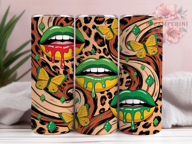 Juneteenth Afro Lip Melanin Pride Tumbler Wrap, Afro Lip Wrap Design, 20oz Freedom Day Tumbler, Melanin Pride Sublimation, Lip Art Tumbler Wrap, Black Girl Magic Tumbler Sublimation Li Zamperini 