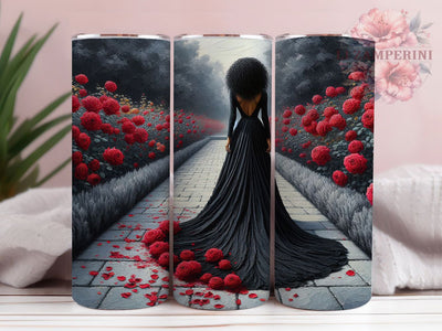 Juneteenth Black History 20oz Tumbler, Black History Design, Black Woman Wrap, 20oz Sublimation, Melanin Queen, Freedom Celebration, African American Pride Sublimation Li Zamperini 