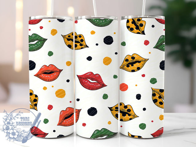 Juneteenth Black History Cultural 20oz Tumbler, Black History Month, 20oz Sublimation, African American Gift, Cultural Heritage, Inspirational Drinkware, Custom Tumblers Sublimation ToriDesigns 