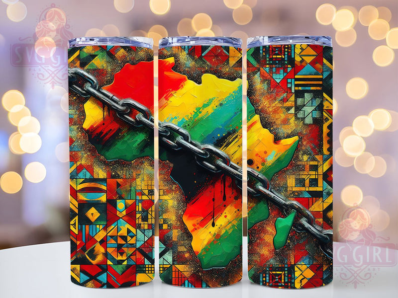 Juneteenth Black Lives Matter Melanin Power Tumbler Wrap, Black Lives Matter Design, African American Pride PNG, 20oz Freedom Wrap, Melanin Power Tumbler, Social Justice Sublimation Sublimation SvggirlplusArt 