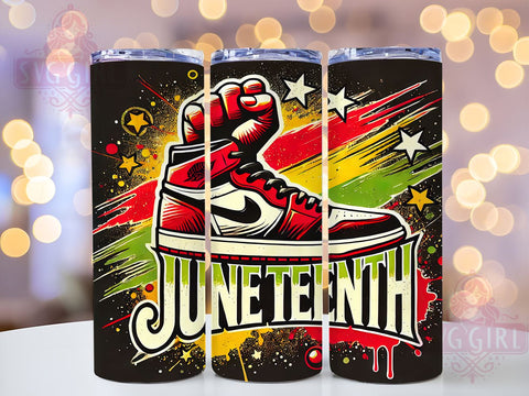 Juneteenth BLM Social Justice 20oz Tumbler, Black Lives Matter, Sublimation Wrap, 20oz Tumbler, African American Gift, Social Justice, Custom Drinkware Sublimation SvggirlplusArt 