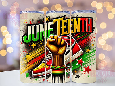 Juneteenth BLM Social Justice 20oz Tumbler, Black Lives Matter, Sublimation Wrap, 20oz Tumbler, African American Gift, Social Justice, Custom Drinkware Sublimation SvggirlplusArt 