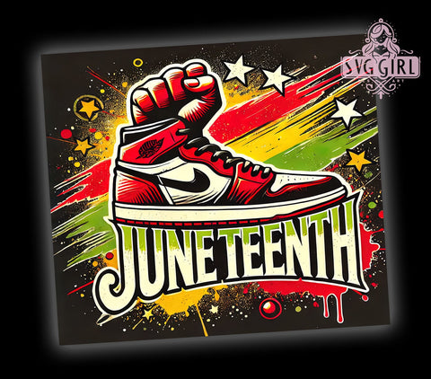 Juneteenth BLM Social Justice 20oz Tumbler, Black Lives Matter, Sublimation Wrap, 20oz Tumbler, African American Gift, Social Justice, Custom Drinkware Sublimation SvggirlplusArt 