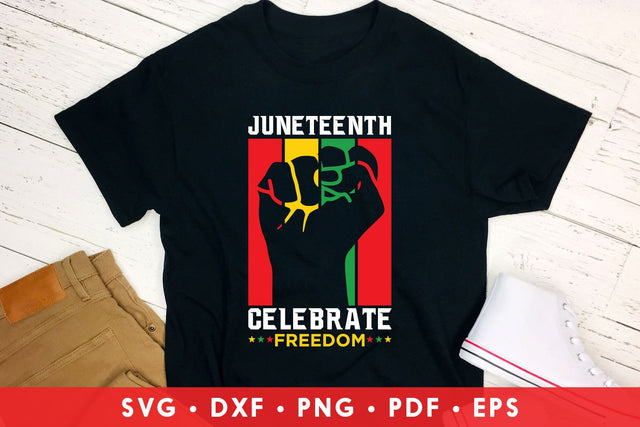 Juneteenth Celebrate Freedom SVG File SVG CraftLabSVG 