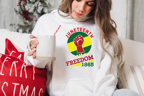 Juneteenth Celebrating Freedom 1865 SVG Angelina750 