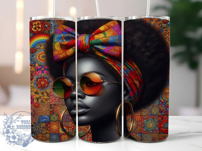 Juneteenth Celebration Black Woman Tumbler, Black Woman Tumbler, Juneteenth Tumbler Wrap, 20Oz Tumbler Wrap, Juneteenth Sublimation Design, Black Woman Drinkware, Juneteenth Celebration Cup Sublimation ToriDesigns 