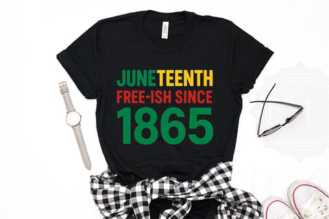 Juneteenth Free-Ish Since 1865 PNG Printable File Sublimation Creativedesigntee 
