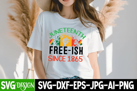 Juneteenth Free-ish Since 1865 SVG Cut File, Juneteenth Free-ish Since 1865 SVG Design, Juneteenth Celebrating Black Freedom SVG Cut File, Juneteenth Celebrating Black Freedom SVG Design, Black History SVG Cut File SVG BlackCatsMedia 