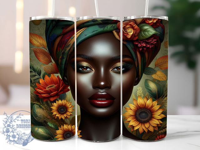 Juneteenth Freedom Black Woman Tumbler, Black Woman, African American, Freedom Celebration, Cultural Pride, 20Oz Tumbler, Sublimation Wrap Sublimation ToriDesigns 