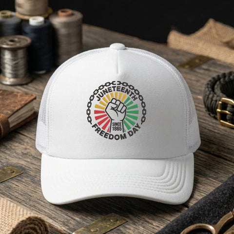 Juneteenth Freedom Day Embroidery Design – Since 1865 Black History Raised Fist Machine Embroidery File Embroidery/Applique DESIGNS PatternFeed8 