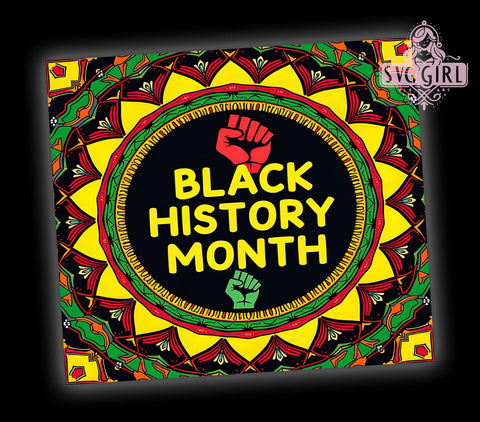 Juneteenth Freedom Pride 20oz Tumbler, Black History Month Tumbler, 20oz Tumbler Wrap, African American Pride, Celebrating Freedom, Sublimation Wrap, Historical Awareness Gift Sublimation SvggirlplusArt 