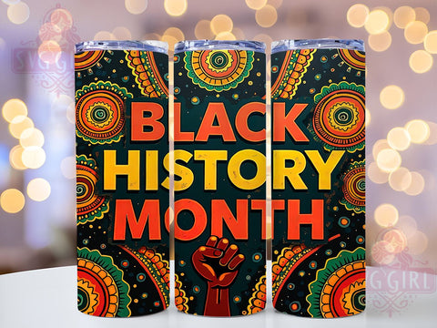 Juneteenth Freedom Pride 20oz Tumbler, Black History Month Tumbler, 20oz Tumbler Wrap, African American Pride, Celebrating Freedom, Sublimation Wrap, Historical Awareness Gift Sublimation SvggirlplusArt 