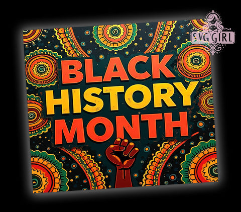 Juneteenth Freedom Pride 20oz Tumbler, Black History Month Tumbler, 20oz Tumbler Wrap, African American Pride, Celebrating Freedom, Sublimation Wrap, Historical Awareness Gift Sublimation SvggirlplusArt 