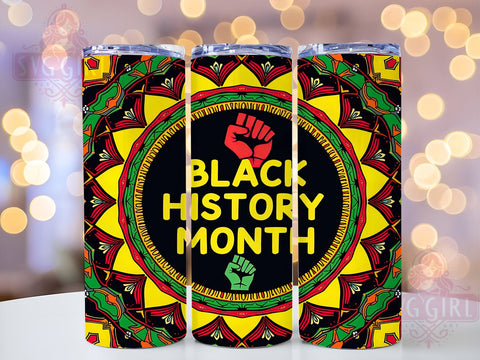 Juneteenth Freedom Pride 20oz Tumbler, Black History Month Tumbler, 20oz Tumbler Wrap, African American Pride, Celebrating Freedom, Sublimation Wrap, Historical Awareness Gift Sublimation SvggirlplusArt 